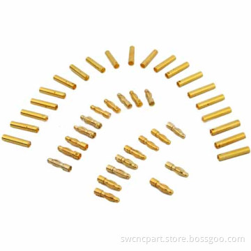 Banana / Bullet Connectors 4.0mm with Gold Plated